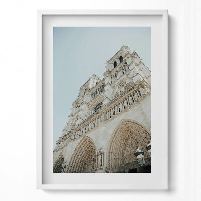 Tablou rama modern Catedrala Notre Dame Paris Franța