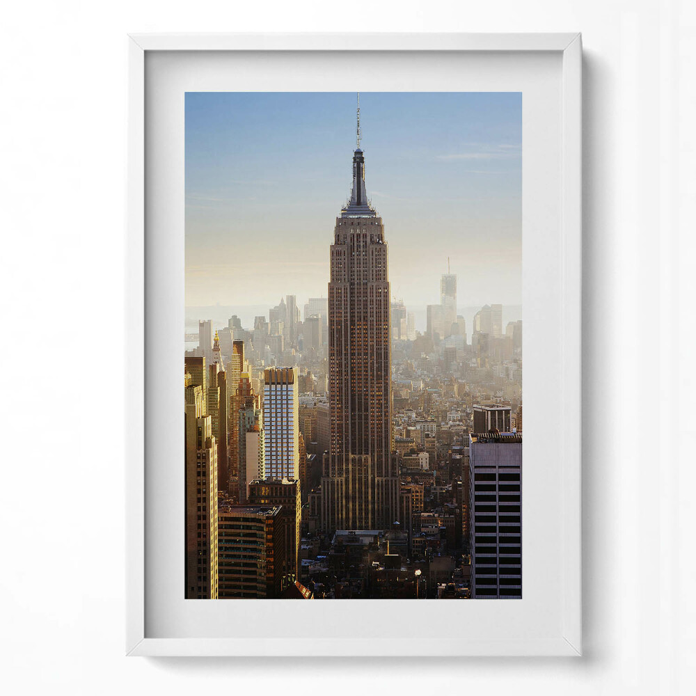 Tablou living cu rama modern Zgârie-nori din New York, SUA