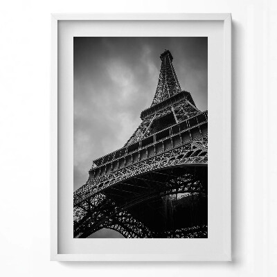 Tablou living cu rama modern Turnul Eiffel - Paris, Franța