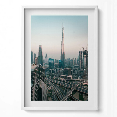 Tablou rama modern Dubaiul modern din perspectivă