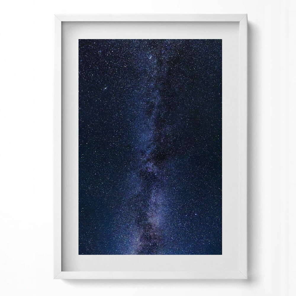 Tablou rama modern Fotografie cu spațiu și stele