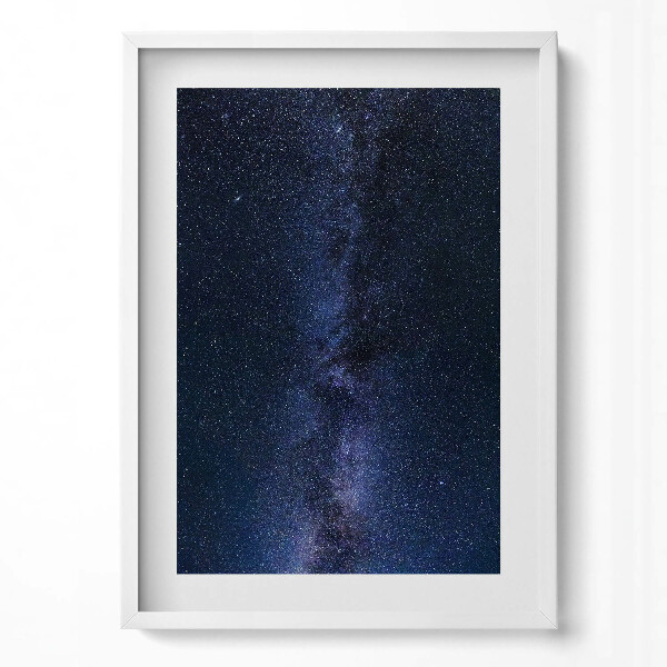 Tablou rama modern Fotografie cu spațiu și stele