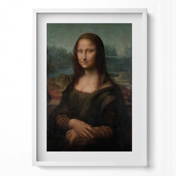 Tablou rama modern Mona Lisa Leonardo Da Vinci