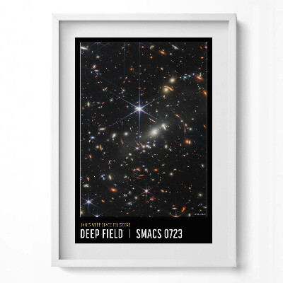 Tablou rama modern Poster cu tematică spațială, fotografie NASA