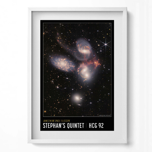 Tablou living cu rama modern Poster cu tematică spațială, fotografie NASA