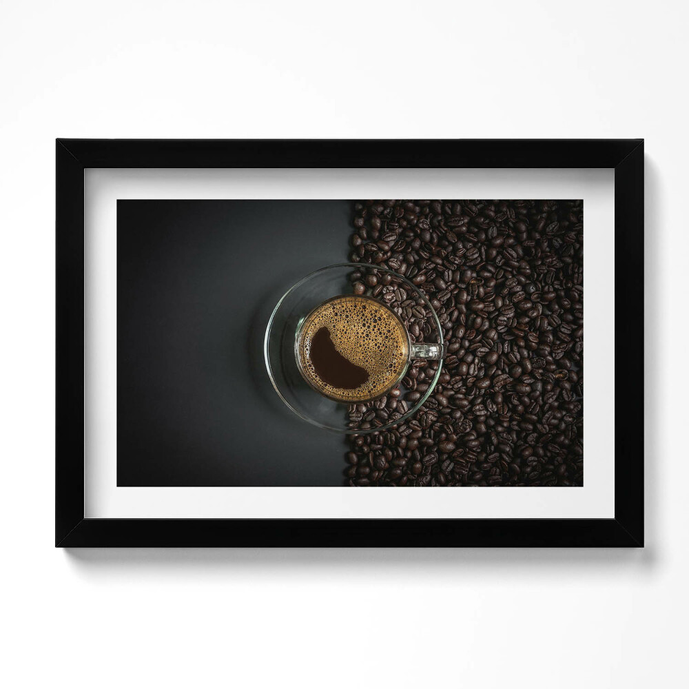 Tablou rama original Cafea și boabe