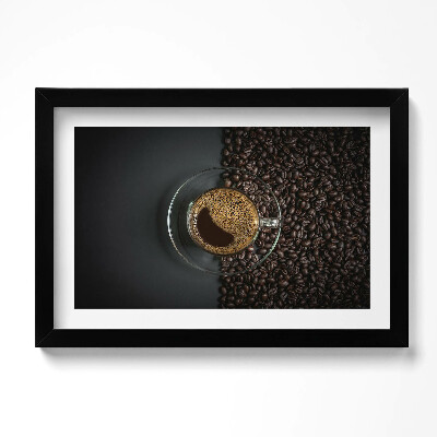 Tablou rama original Cafea și boabe