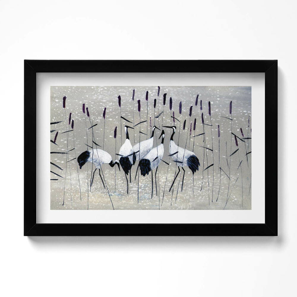 Tablou rama original Macarale în stuf