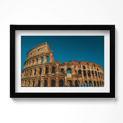 Tablou living cu rama original Colosseumul din Italia