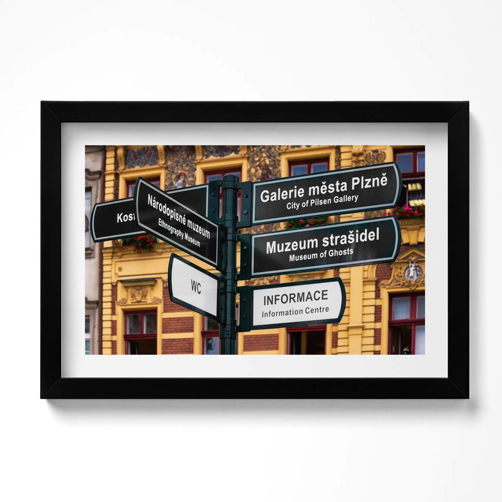 Tablou rama original Indicator Pilsen