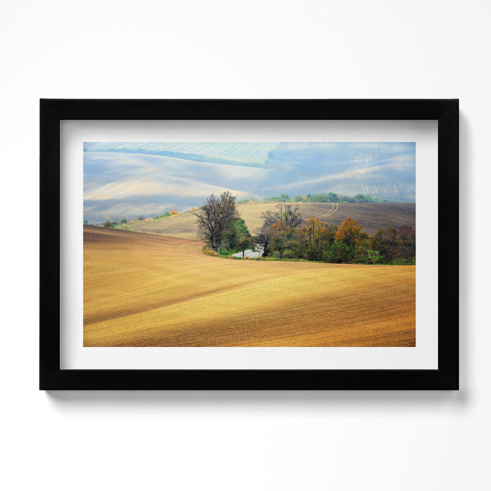 Tablou rama original Peisajul rural din Moravia