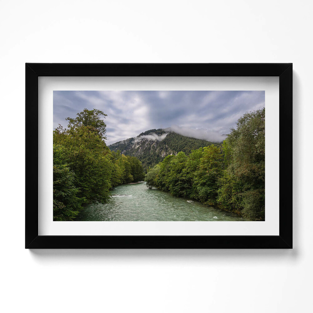 Tablou living cu rama original Peisaj montan Germania