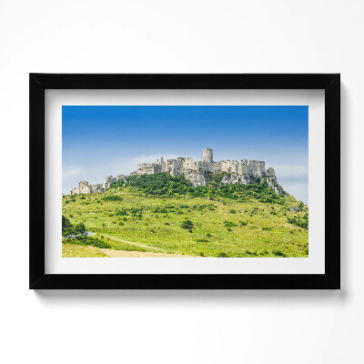 Tablou rama original Castelul Spiš din Slovacia