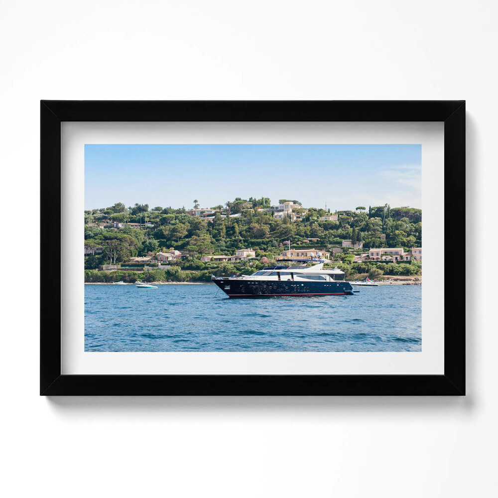 Tablou rama original Saint-Tropez, Provence, Franța