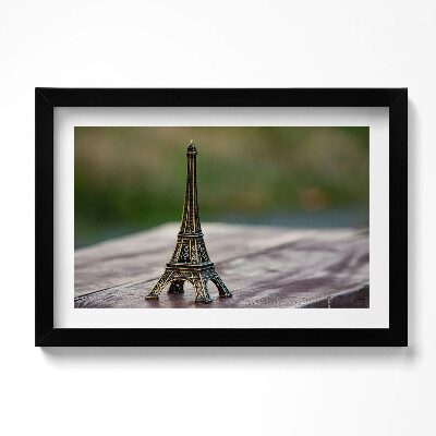 Tablou living cu rama original Suvenir Turnul Eiffel