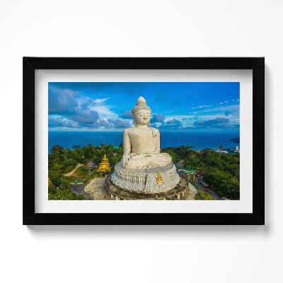 Tablou living cu rama original Buddha Phuket, Thailanda