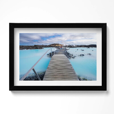 Tablou rama original Atracție în Islanda