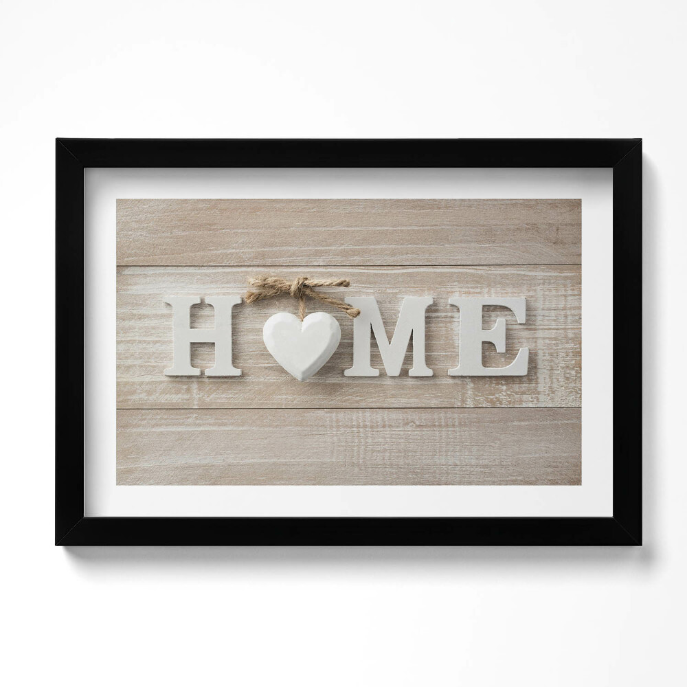 Tablou rama original Inscripția acasă