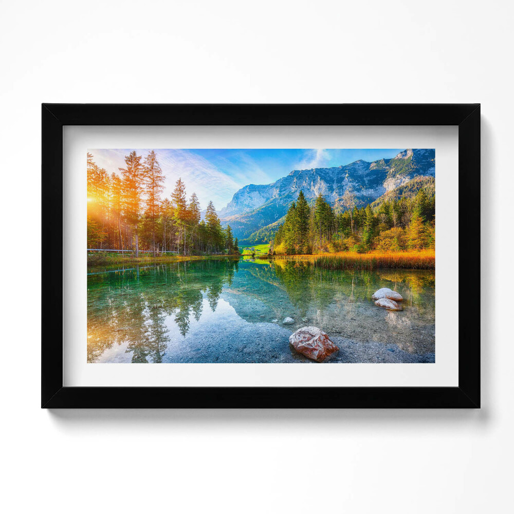 Tablou rama original Peisajul Munților Râului