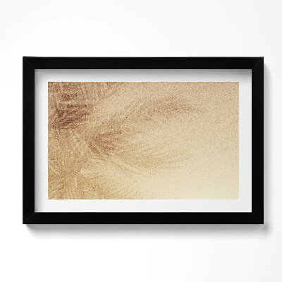 Tablou living cu rama original Vacanță pe plajă cu nisip