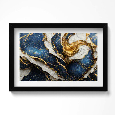 Tablou living cu rama original Textură abstractă glamour cu aur