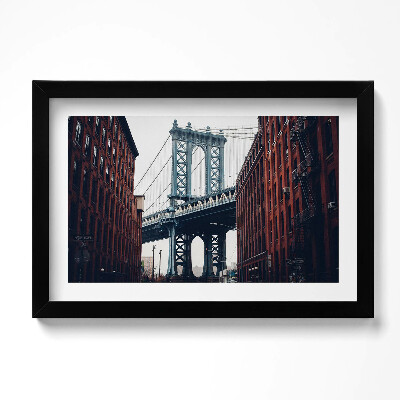 Tablou rama original Arhitectura orașului podului