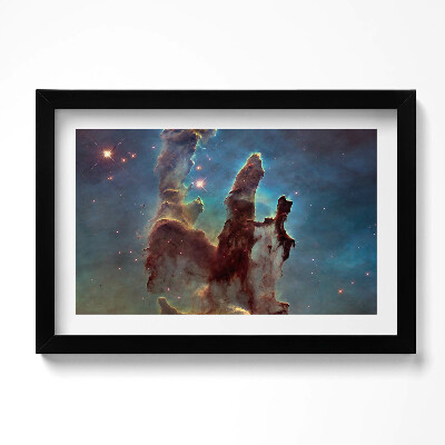 Tablou living cu rama original Fotografie spațială NASA