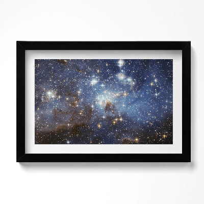 Tablou rama original Cer și spațiu stelar