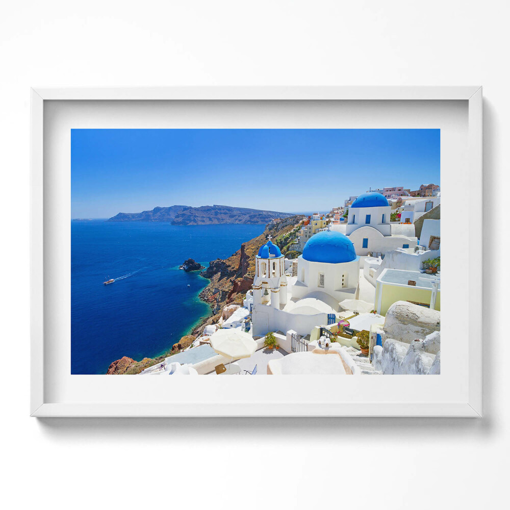 Tablou living cu rama excepţional O privire asupra arhitecturii Greciei