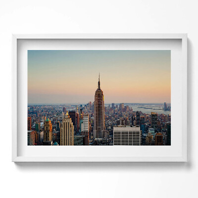 Tablou rama excepţional Panorama orașului New York