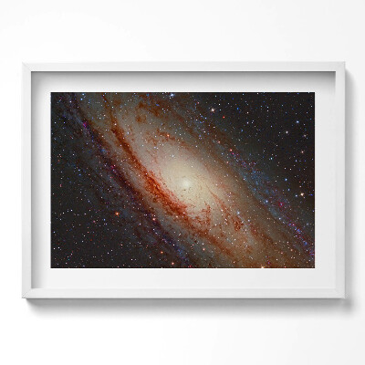 Tablou rama excepţional Galaxie spațială și stele