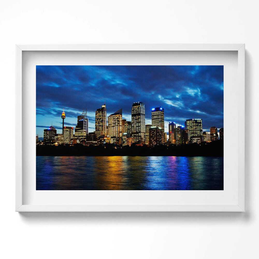 Tablou rama excepţional Plimbare de seară în Sydney
