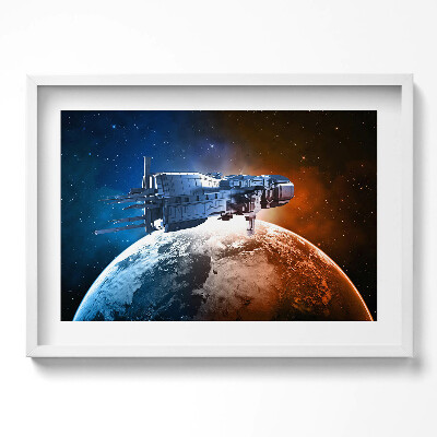 Tablou rama excepţional Nava spațială