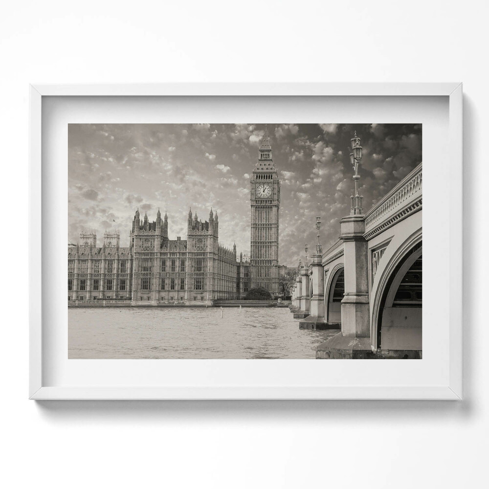 Tablou living cu rama excepţional Londra Anglia Big Ben