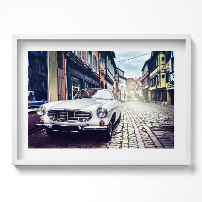 Tablou living cu rama excepţional Mașină retro