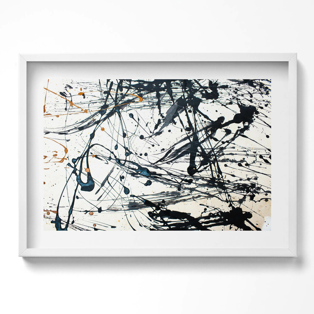 Tablou living cu rama excepţional Artă creativă abstractă