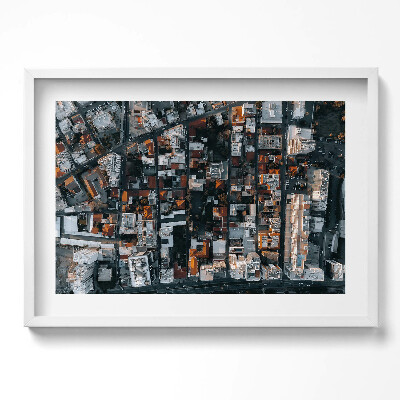 Tablou rama excepţional Vedere de sus Limassol Cipru