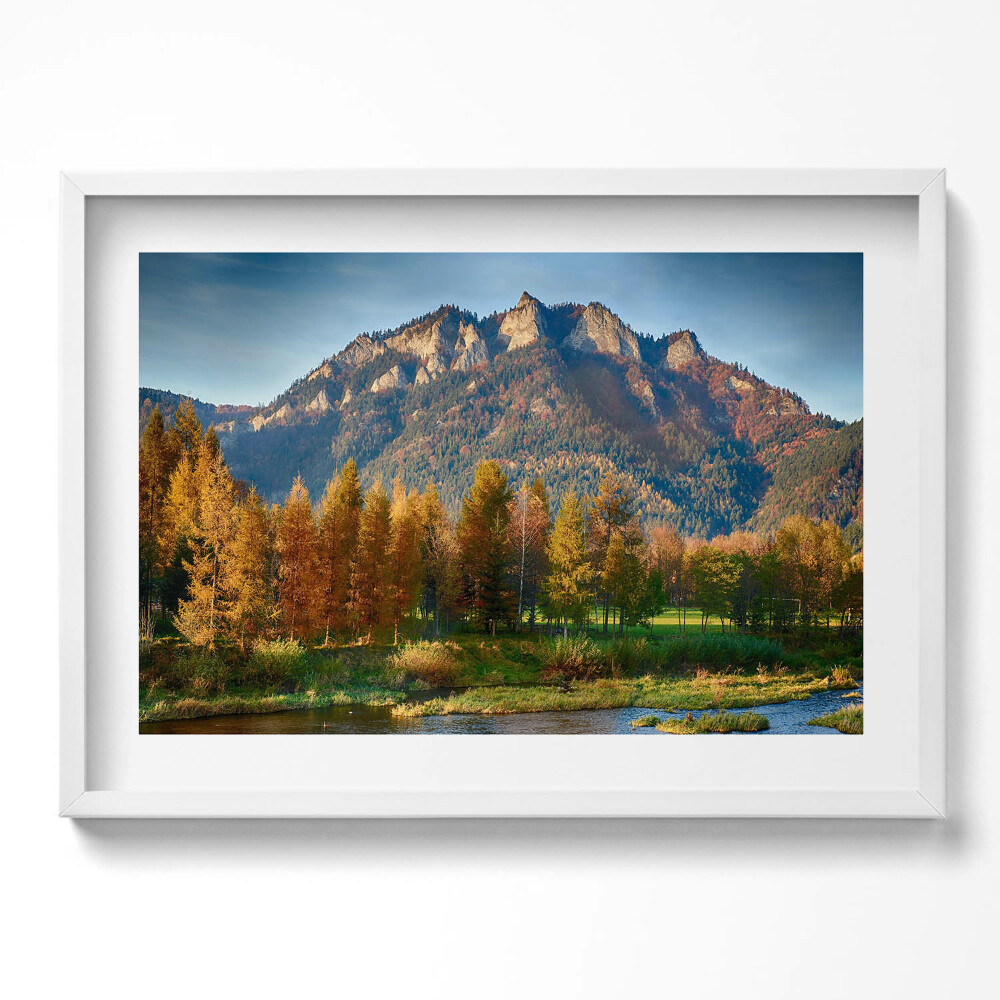 Tablou rama excepţional Vârful munților Trei Coroane