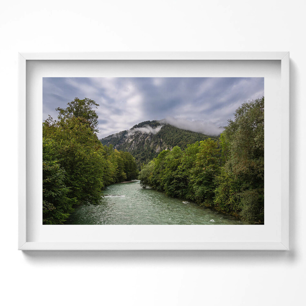 Tablou rama excepţional Peisaj montan Germania