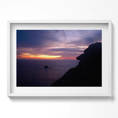 Tablou rama excepţional Cap de piatră