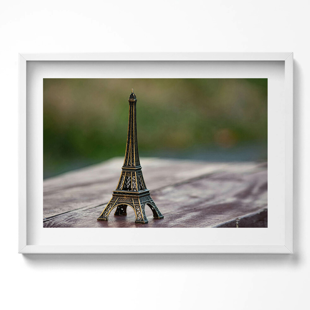 Tablou rama excepţional Suvenir Turnul Eiffel