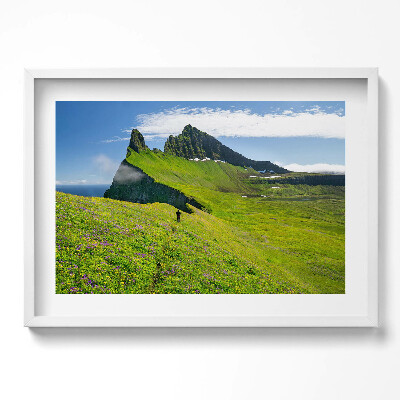 Tablou rama excepţional Rezervația Hornstrandir din Islanda