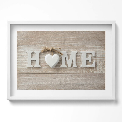 Tablou rama excepţional Inscripția acasă