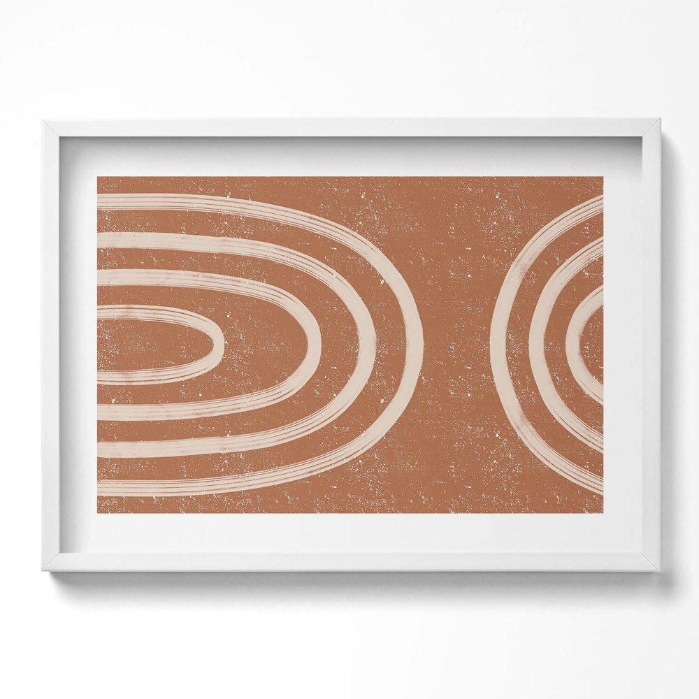 Tablou living cu rama excepţional Stilul boho minimalist