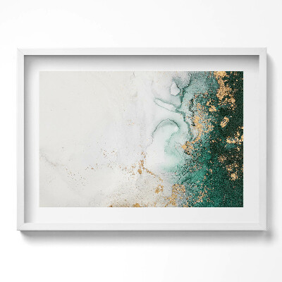 Tablou rama excepţional Compoziție abstractă cu aur