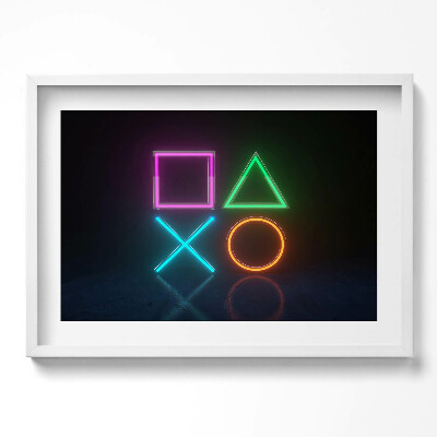 Tablou rama excepţional Simboluri ale jucătorilor - simboluri pe consola