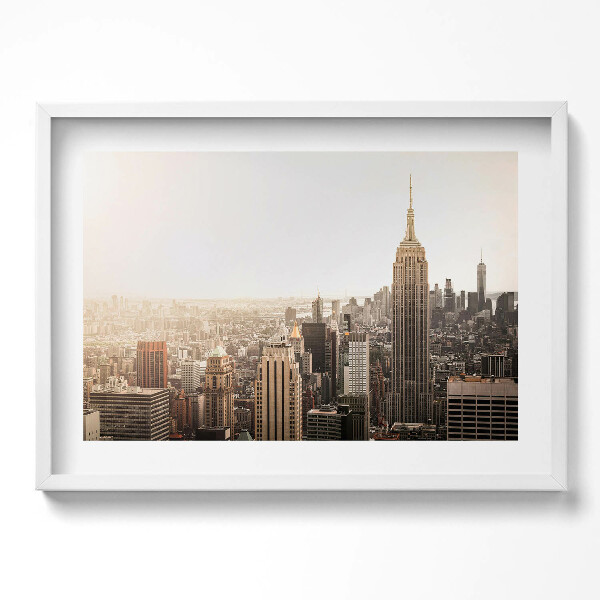 Tablou living cu rama excepţional Arhitectura din New York