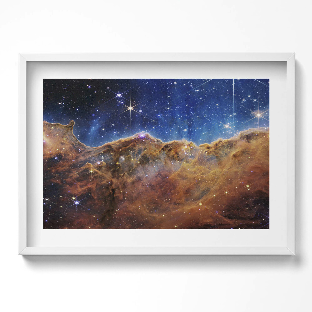 Tablou living cu rama excepţional Spațiu și stele Fotografii NASA