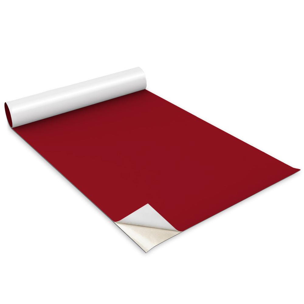 Autocolante mobila Culoare roșie