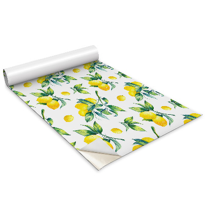 Autocolante mobila Ramuri de frunze și lămâi